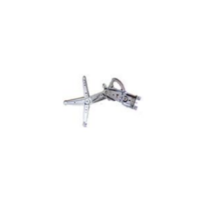 Maquina do Vidro Eletr 4 Portas Diant s/ Motor (Bosch) 10 dentes (Mabuchi) c/ Adapt Esq Corsa 96 A 2001